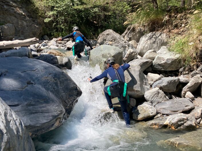 Aqua rando dans le Couleau